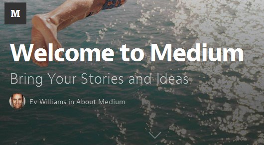 Medium blogplatform